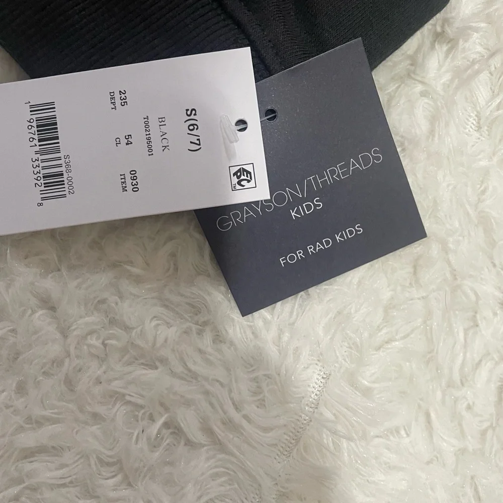 Grayson Threads Black Kids Hoodie